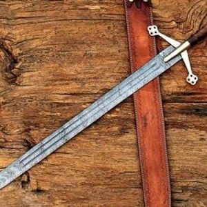 Best Damascus Sword, Scottish Claymore Sword, Masterpiece of Ancient Craftsmanship