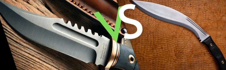 Bowie Knife vs. Kukri – A Comprehensive Comparison