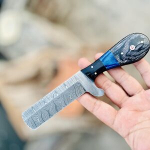 Kizer Cabox Fixed Blade Knife, 3.36" D2 Steel Fixed Blade Hunting Knife G10 Handle with Sheath, Survival Camping Knives 1048A3